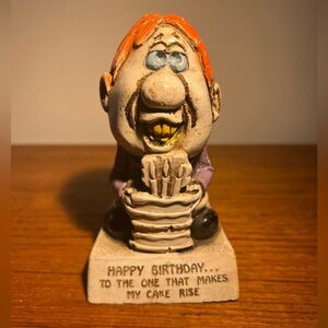 Vintage 1975 Paula Figurine made in Ontario Canada Happy Birthday W300